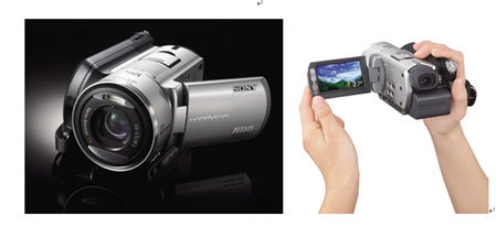 索尼发布首款硬盘摄像机DCR-SR100E，开启影像存储新时代